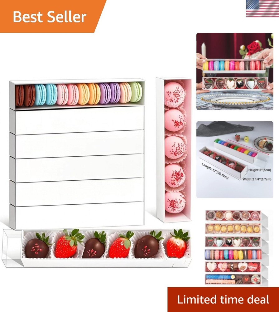 23 Reusable Strawberry & Dessert Boxes – Perfect Gift Packaging for Any Occasion