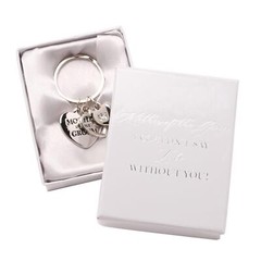 Heart Charm Keyring Wedding Gift – Mother of the Groom