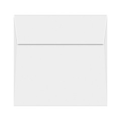 6 1/2 x 6 1/2 Square Envelopes, Gummed Flap, White Wove 28w(105gsm), 25 per Pack