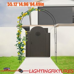 4-Pack 240cm Metal Wedding Garden Arches Bridal Party Arbor Arched Prom Decor