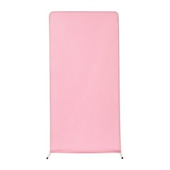 1*2m Wedding Backdrop Stand, Backdrop Frame, Backdrop Stand W/ Pink Cloth Cover