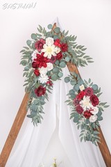 Artificial Wedding Arch Flowers Kit(Pack of 3),Wedding Decor and Wedding Arch…