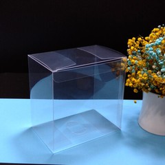 10X Box Clear PVC Plastic Cube Wedding Party Favour Gift Display Transparent BOX