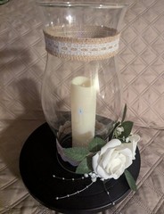 Centerpiece/ Candle Tube/ Cover