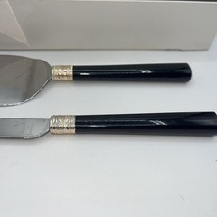 Vera Wang by Wedgwood «With Love» Cake Knife & Server Great Wedding Gift Black