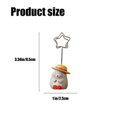 4Pcs,Cute Table Number Holders,Memo Clips Holder,Place Card Multi Color