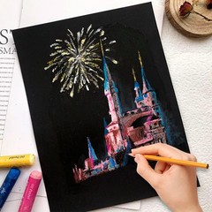 30 Sheets Black Cardstock, 8.5 x 11 8.5×11 inch, Cardstock 30 Sheet