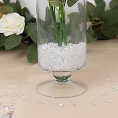 4000 Iridescent Faux Diamond Acrylic Beads VASE FILLERSs DIY Crafts Party Events