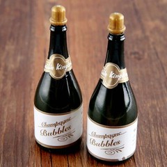 2/10pcs Champagne Bubble Bottles Empty Bubbles Wedding Party Supplies New D201D