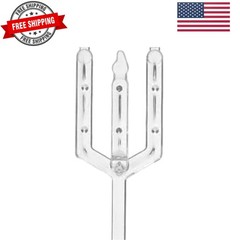 9″ Plastic Straight Head Floral Picks Card Holders for Weddings, Birthday Par…