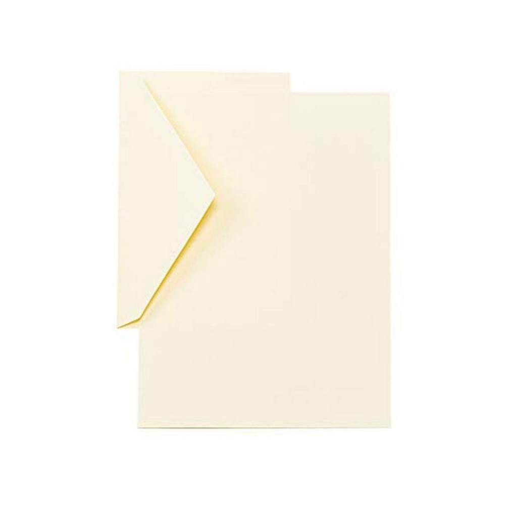 Crane & Co. CH3116 Ecruwhite Half Sheets
