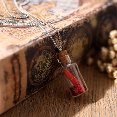 Magic Season Tiny Decorative Glass Bottles (24 Pcs / 0.6×1.5 inch) Transparent