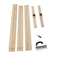 7Ft Wooden Wedding Arch Freestanding Rectangular Backdrop Stand