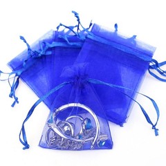 100/200pcs 4×6″ Drawstring Organza Bags – Wedding Party Candy Jewelry Pouches