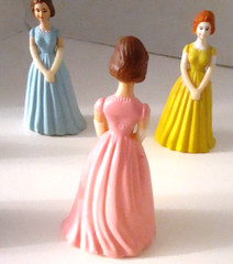 Vintage Debutante Formal Dress Gloves MCM Birthday 60s Cake Topper Hong Kong 3″