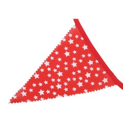 33 Ft Vintage Flower Fabric Bunting Banner 36 Triangle Flag for Party Decor