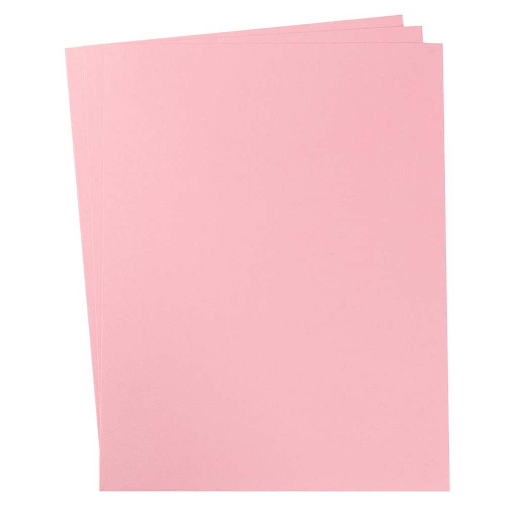 30 sheets Cardstock Paper 8 1/2 x 11 Inches for Crafts 8.5 x 11 inches, Pink