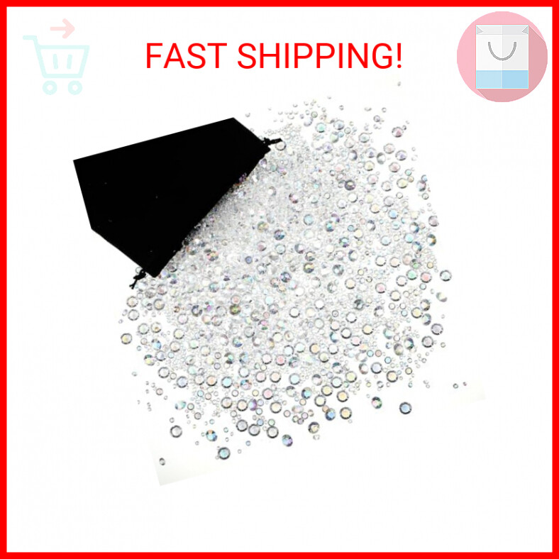Hicarer 7000 Pieces Diamond Decorations Bling Bling Diamond Vase Filler Acrylic