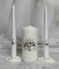 Magik Life Unity Candle Set – 6 Two 10 Taper Burning Unity For Marriage In Usa