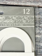 Details Favor Boxes 12pk White Gift Treat Bags Wedding Party Lot of 10