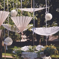 Hydrangea Kissing Balls, Wedding, Home Decor, Faux Floral Accessories, 3 Pieces