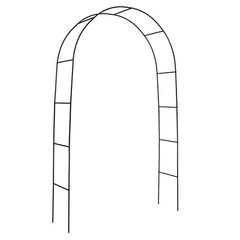 Sturdy Metal Wedding Arch Rustproof Garden Arbor Archway Climbing Plant Decor