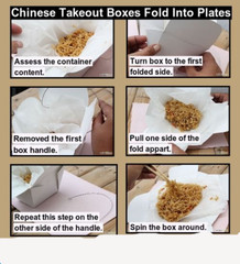 25 WHITE Quart Chinese Take Out Box 26 oz Food Pail Party Favor Wedding Candy