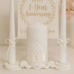 Magik Life Unity Candle Set – 6 Two 10 Taper Burning Unity For Marriage In Usa