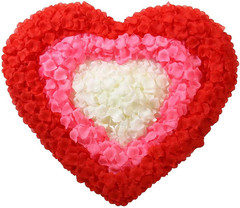 2200 PCS Red Silk Rose Petals Wedding Flower Decoration