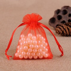 100x Organza Bag Sheer Bags Jewellery Wedding Candy Packaging