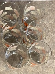 Royal Norfolk Libbey Fall Autumn Pumpkin 16oz Glasses – Set of 6