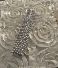 Bling Universal Bouquet Holder Crystal Rhinestone Wedding Bride Bouquet Holder