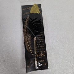 12 Feather Pen Wedding Favors Quill Ballpoint Pens Gold Happy Ever After To