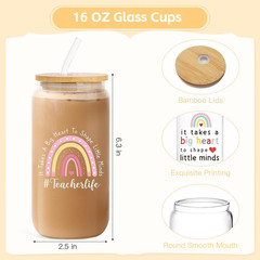 12 PCS Teacher Appreciation Gifts in Bulk,Thank You Teachers Gifts for Women wit