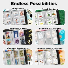 Dunwell 3.5×5 Photo Sleeves for 3-Ring Binder (3.5×5 Size Only), 25 Pack Album R