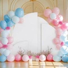 Spandex Half Moon Arch Cover Fitted Double Sided Stretchy Backdrop for Wedding