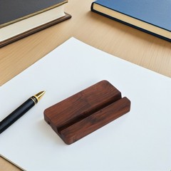 Wood Greeting Card Display Stand Name Holders for Tables Desktop Calendar