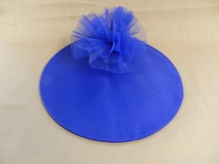 50 pieces blue Italian organza netting 9′ $ 5.00