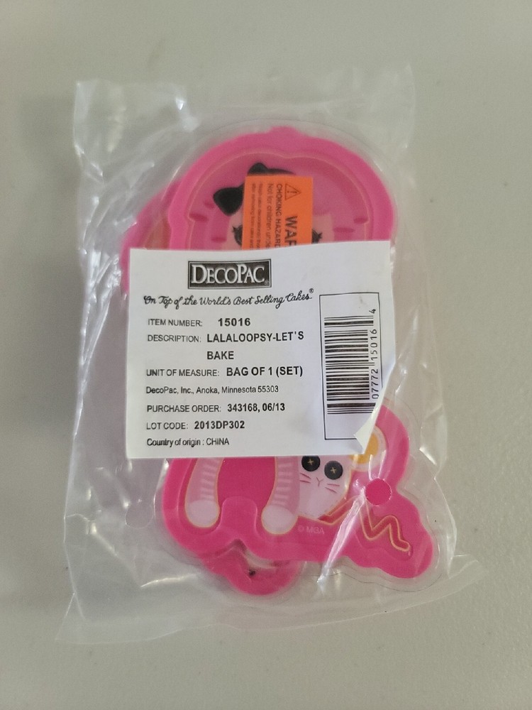 DECOPAC LALALOOPSY CAKE TOPPER KIT PARTY DECORATION COOKIE CUTTERS 15016 Toy