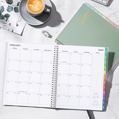 2026 Monthly Planner – 2026 Planner/Calendar, 12 Months Planner with Colorful