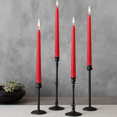 14 Pack Red Taper Candles – 12 inches x 0.75 inches, 12″14pcs-Red