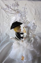 new Hortense B. Hewitt Western Bride Groom Cake Topper Country Flair Collection