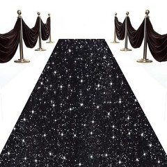 Black Aisle Runner for Wedding Ceremony 2FTx15FT Sequin Aisle Runner Wedding …