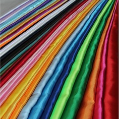 5 Yards Satin Fabric 60″ Sash Bows TableCloth Runner Overlay SALE 22 COLORS USA
