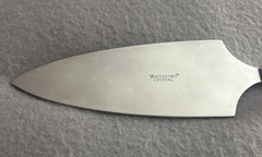 Waterford Crystal Wedding Cake Pie Server 12″ Serrated Steel Blade