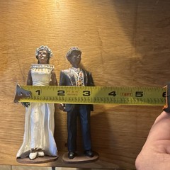 Vintage African American Wedding Cake Topper K’s Collection Style Afrocentric