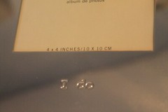 Pottery Barn Silver Plated Mirror Finish Photo Frame Wedding Album New In Box