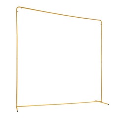 Golden Backdrop Stand, Background Decoration Kit For Wedding/Ceremony/Party