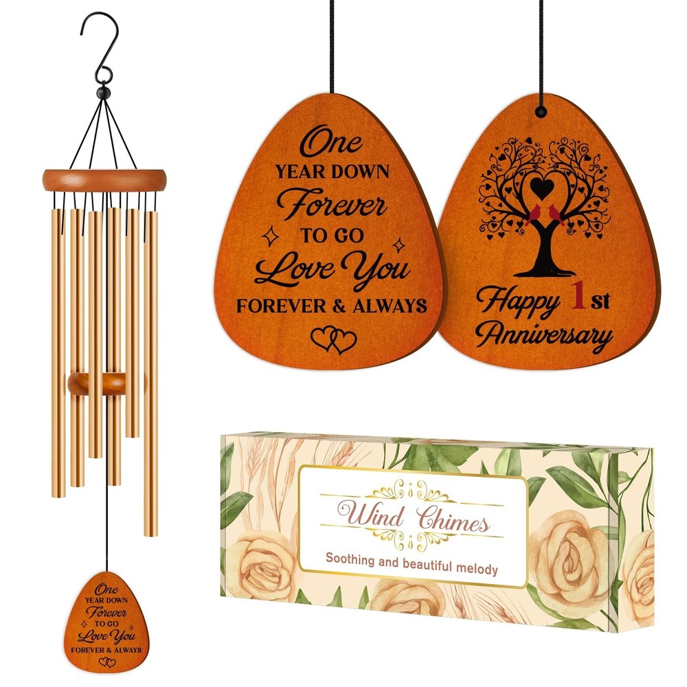 1st Anniversary Wedding Gifts for Her or Him, 1 One Year Anniversary Romantic…