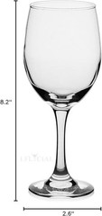Wine Glasses Set of,Durable Red Wine Glass for Bordeaux/Cabernet,Thick 4